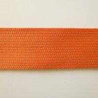 Baumwoll Gurtband Orange 30mm